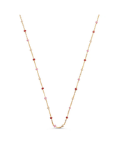 Halskette Lola - gold/rosie