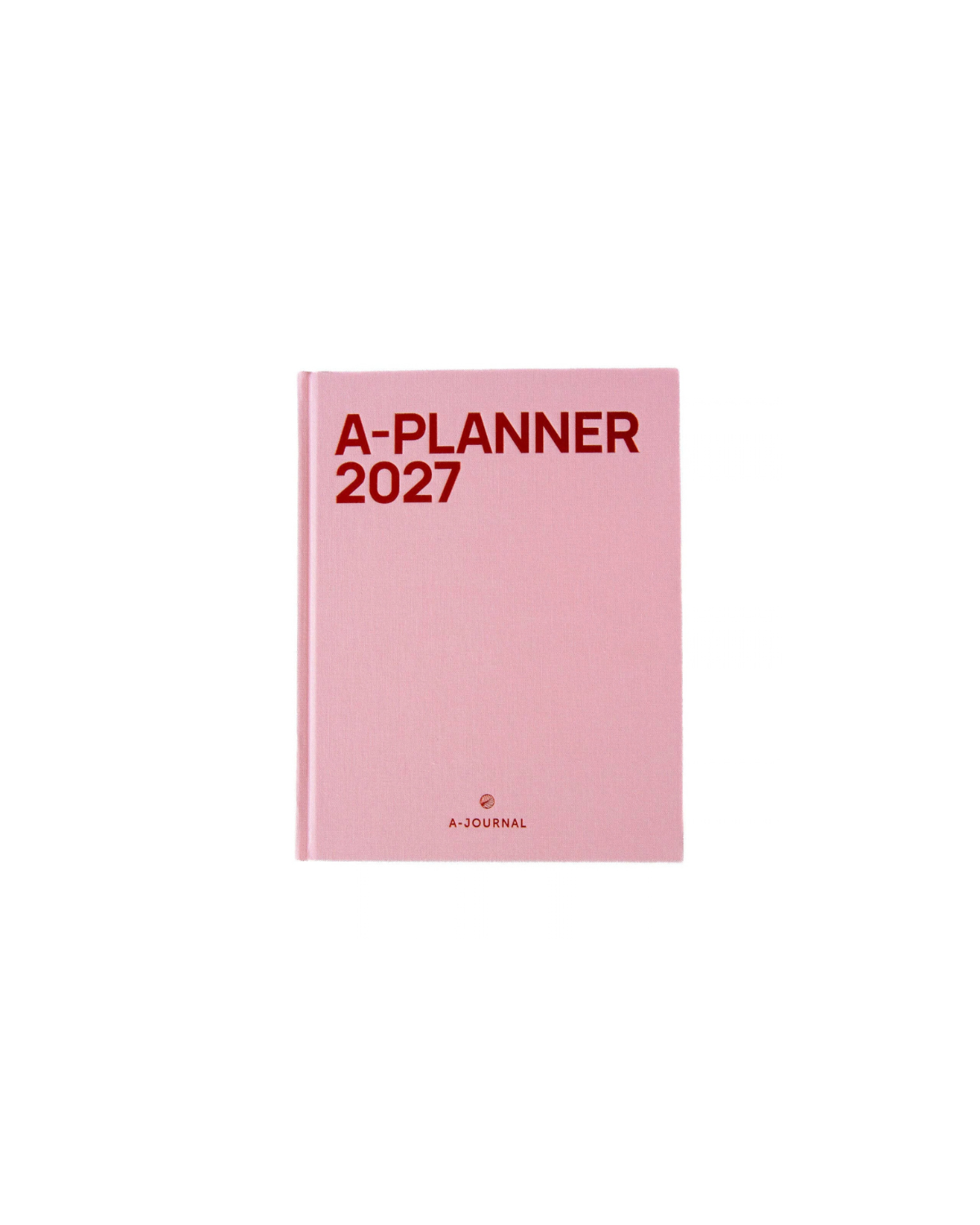 Terminplaner & Tagebuch 2027 - Rosa/Leinen