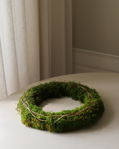Kranz Moos - Green Halo Moss Wreath (Ø 40 cm)