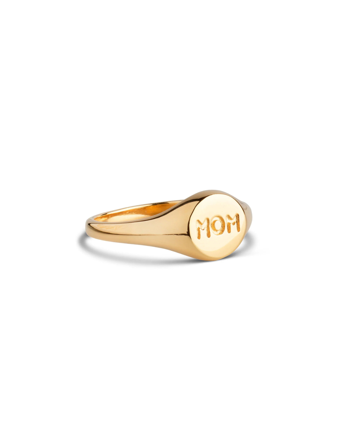 Ring Mom Signet - gold
