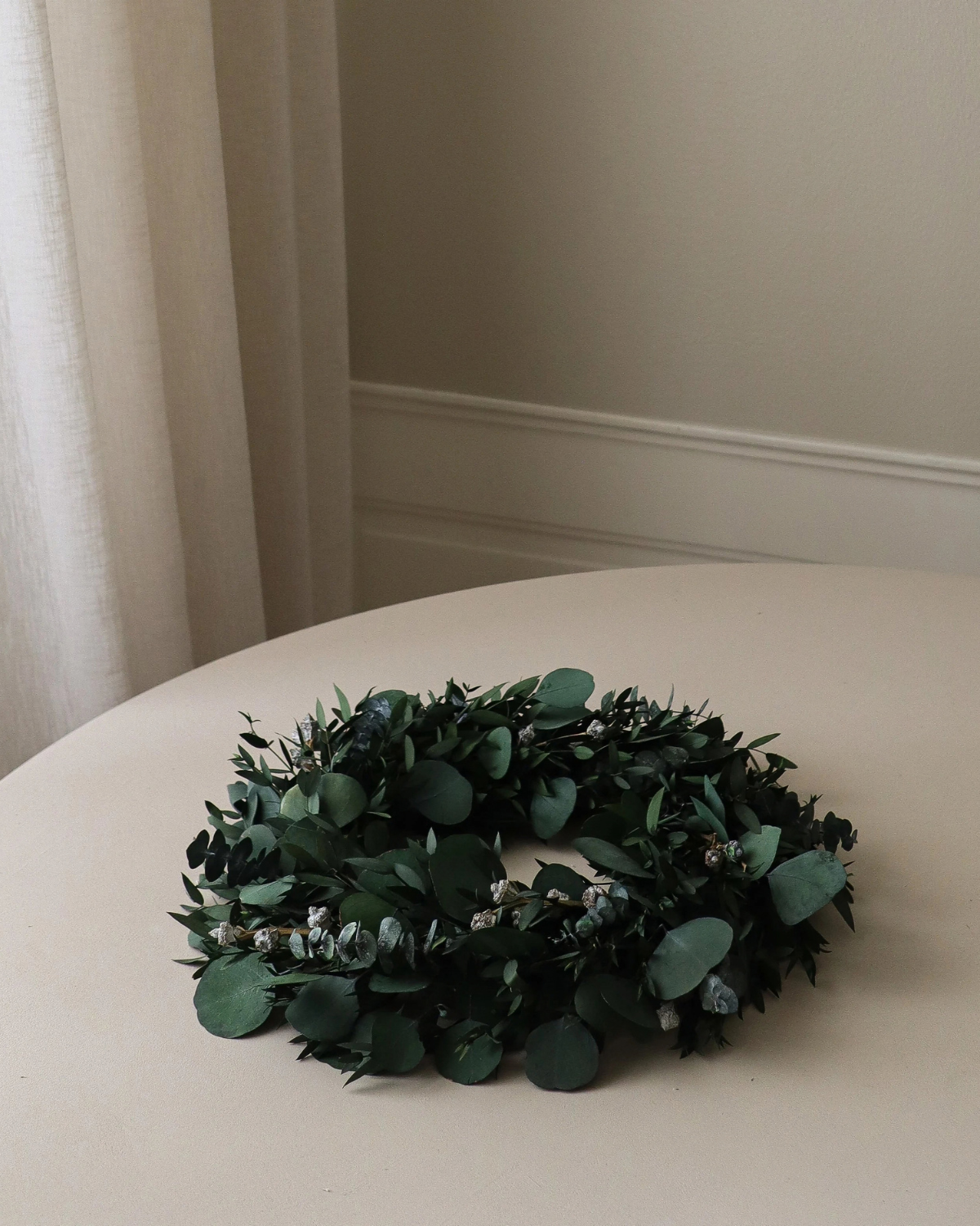 Kranz Eukalyptus Mix - Green Mixed Eucalyptus Wreath (Ø 40 cm)