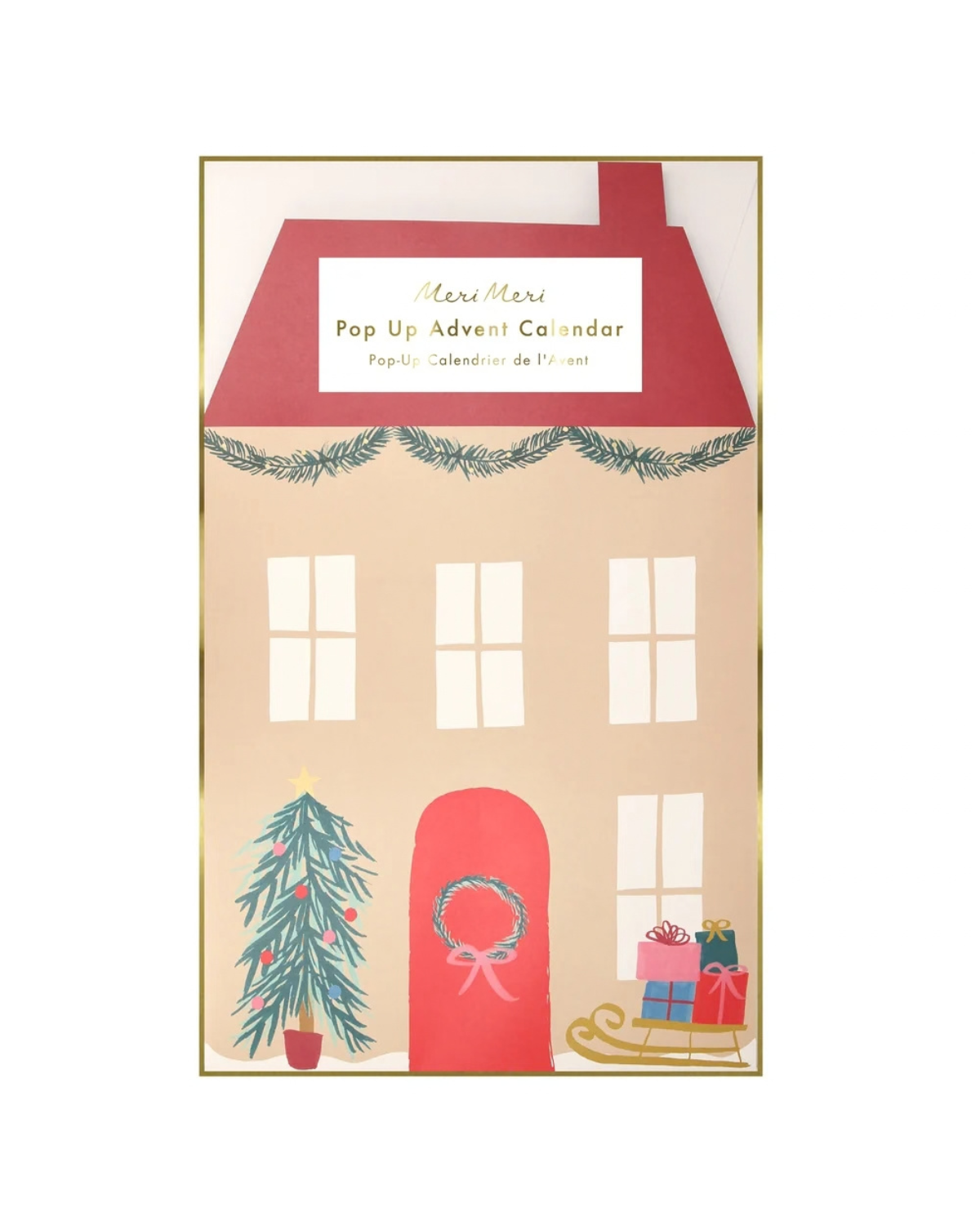 Adventskalender Santas House Pop-Up
