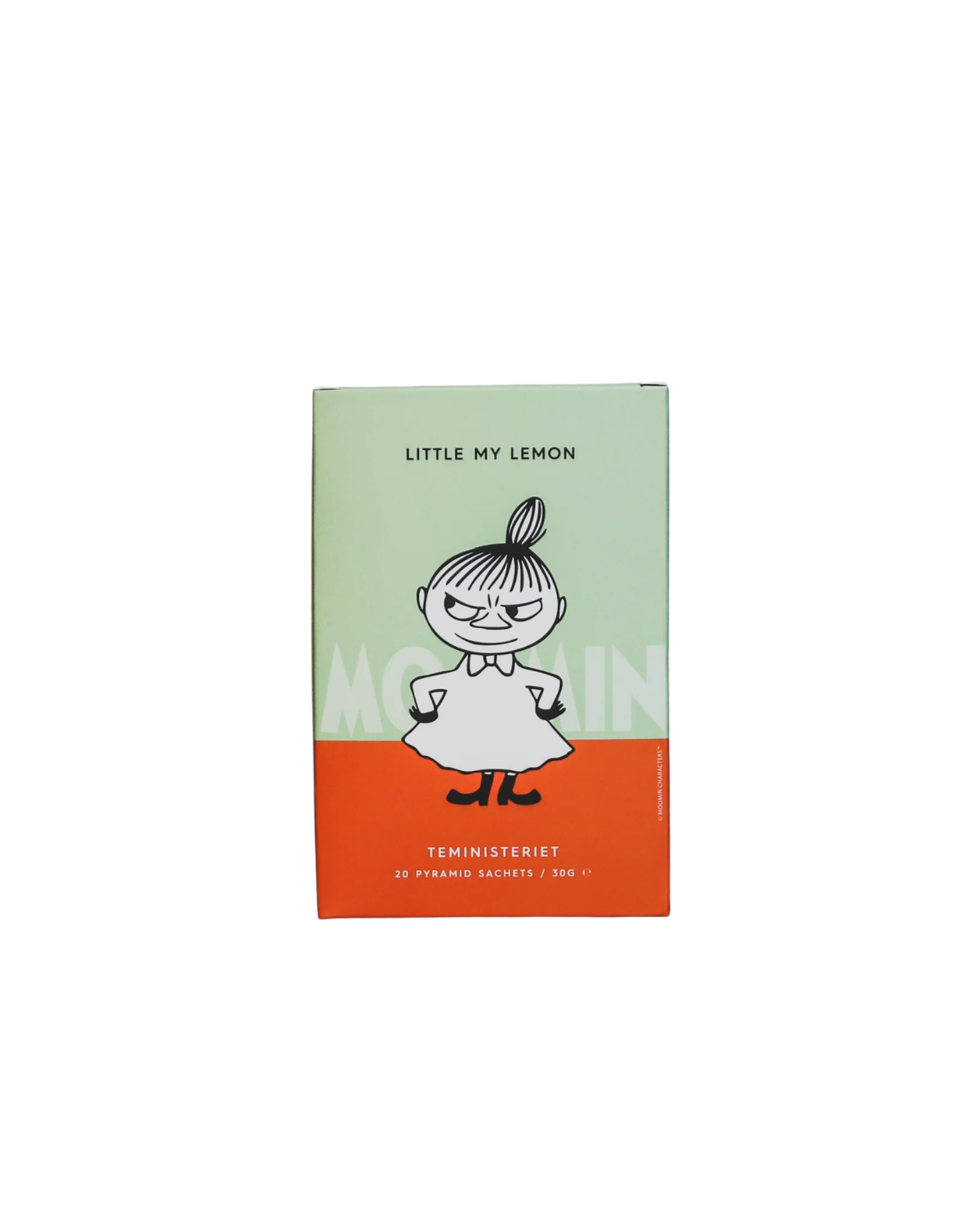 Mumin Little My Lemon – Grüner Tee mit Zitrone & Ingwer (Pyramidenbeutel)