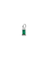 Anhänger Beloved Squared mit grünem Onyx - silber