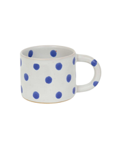 Tasse BLOT - blau/weiß
