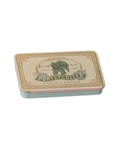 Metall-Schiebedose - Jumbo Coins Blue