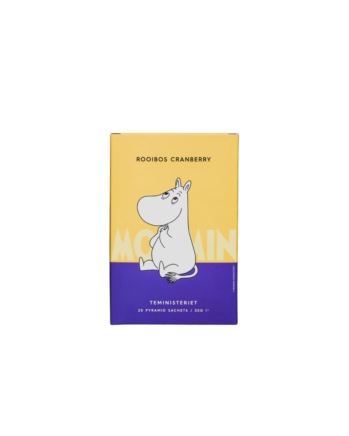 Mumin Rooibos Cranberry - Koffeinfreier Rotbuschtee mit Cranberry (Pyramidenbeutel)