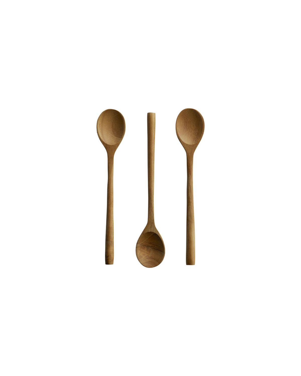 Kaffeelöffel Bunga aus Teakholz - 3er-Set