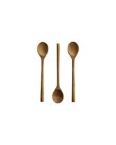 Kaffeelöffel Bunga aus Teakholz - 3er-Set