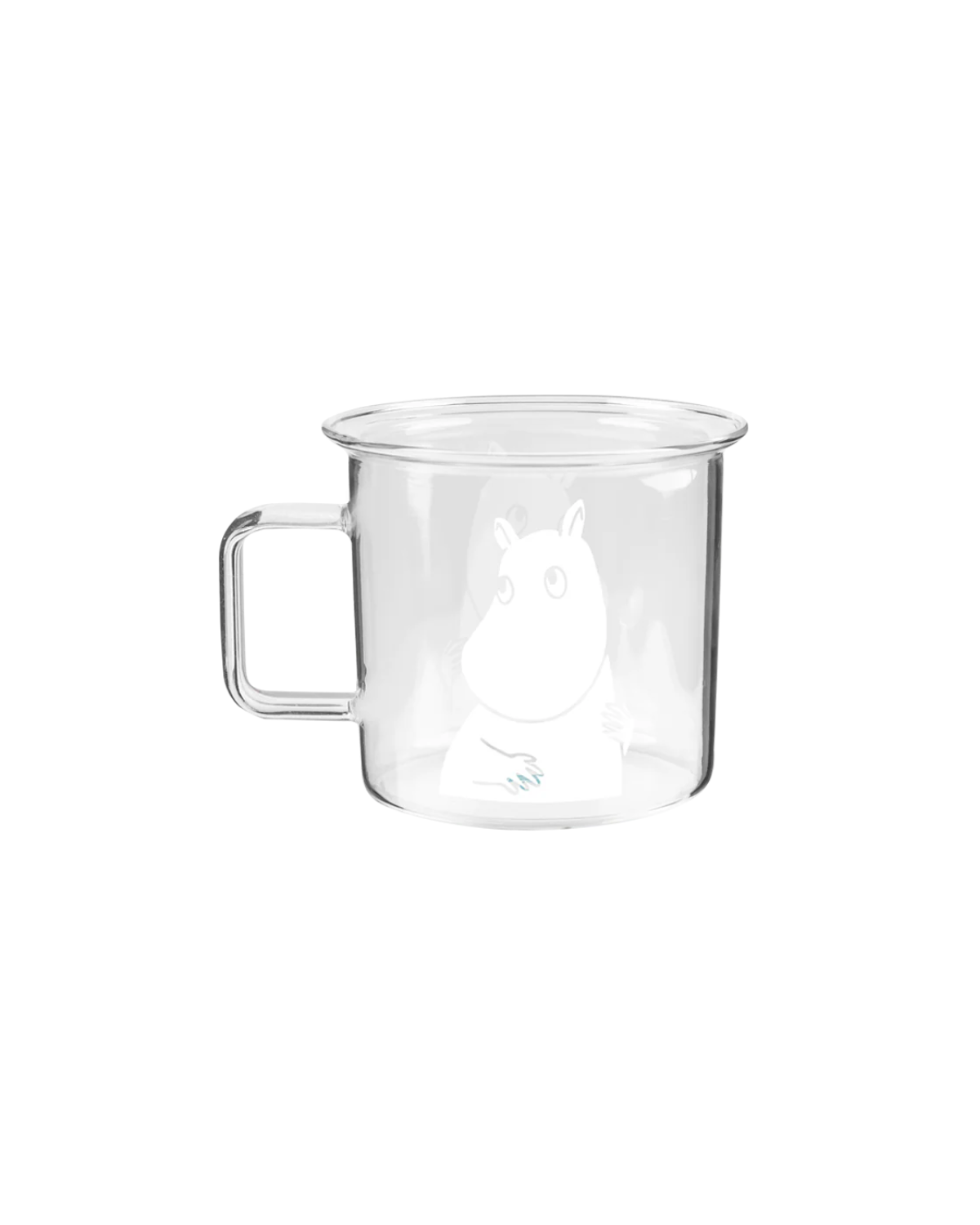 Mumin Glastasse aus Borosilikatglas - Mumintroll 350 ml