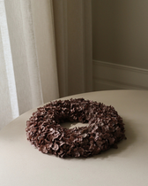 Kranz Hortensien - Brown Hydrangea Wreath (Ø 40 cm)