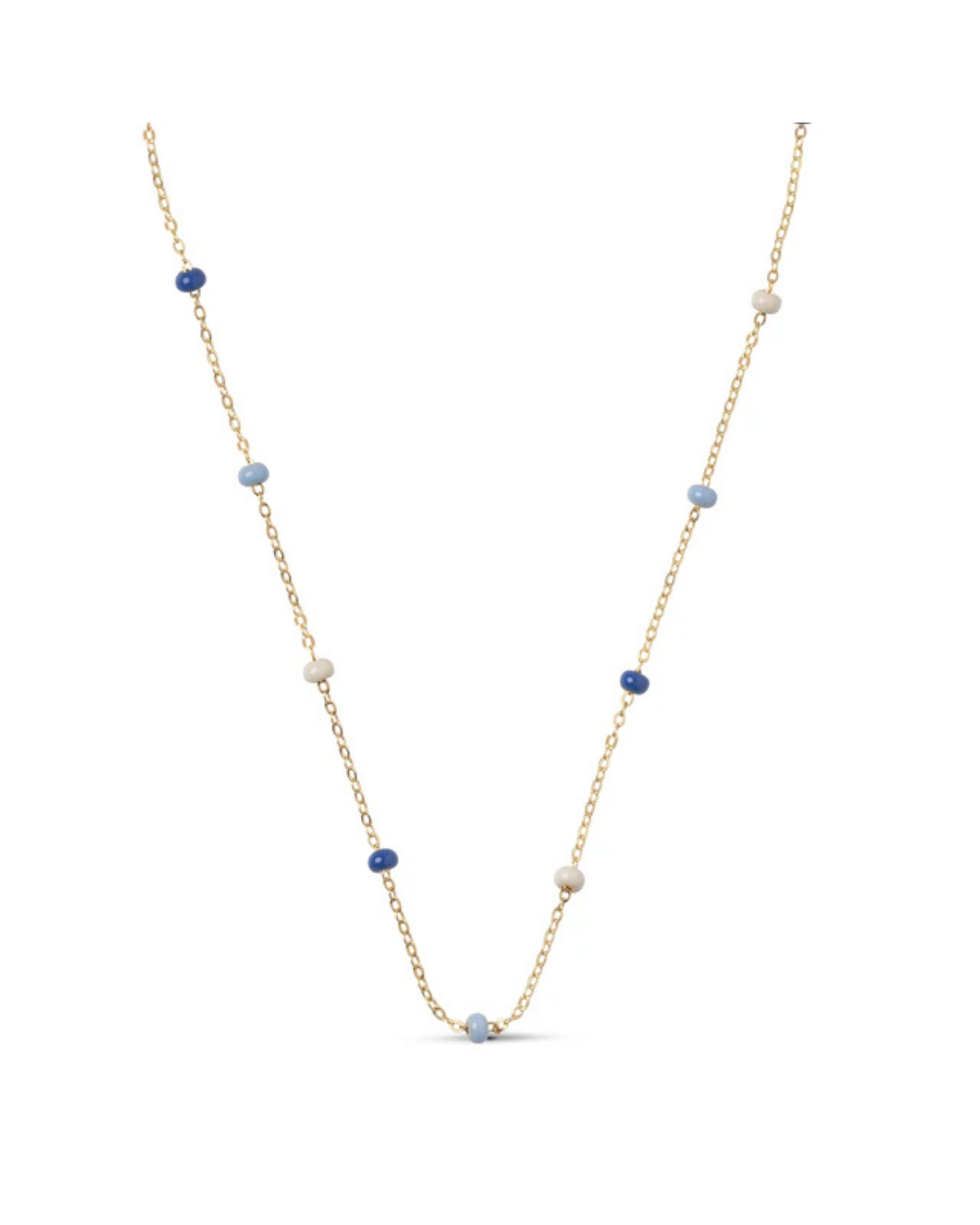 Halskette Lola Bold - gold/marine