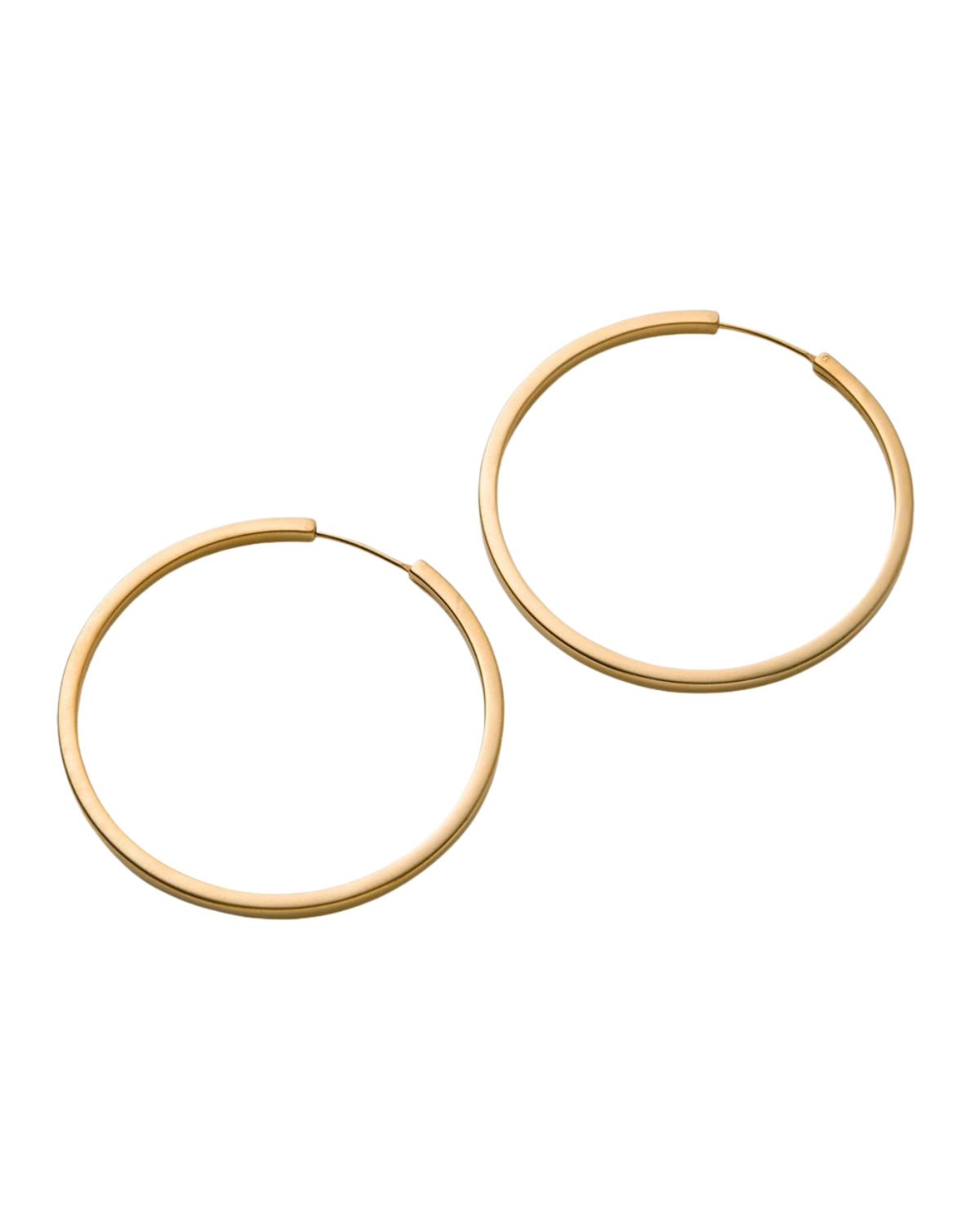 Hoops Large Circle Line - gold