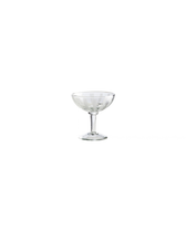 Cocktailglas mit Rillenmuster - Coupè Glas