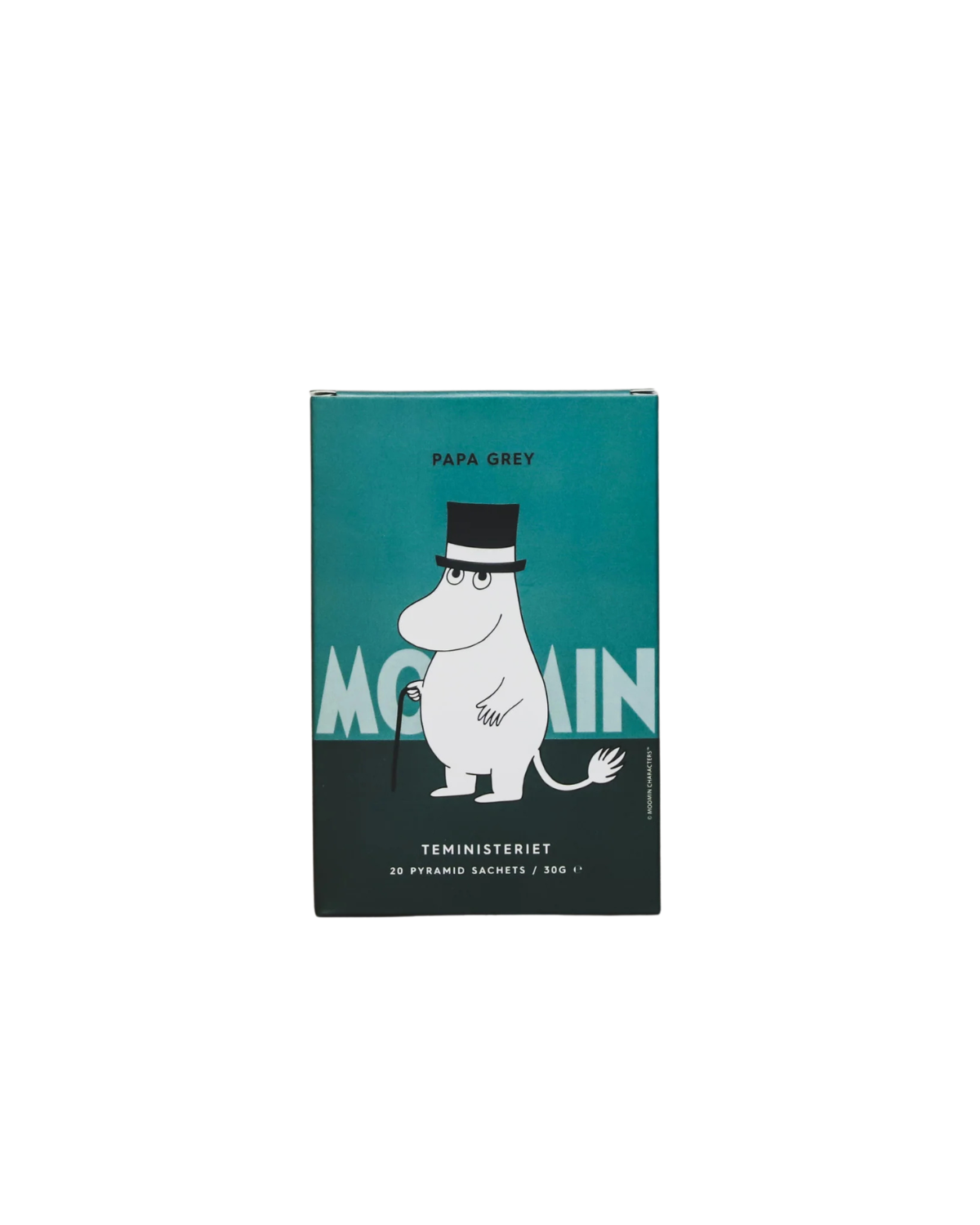 Mumin Papa Grey Tea – Schwarzer Tee (Pyramidenbeutel)
