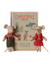 Weihnachts-Zwillingsmäuse - kleine Schwester und Bruder im Buch