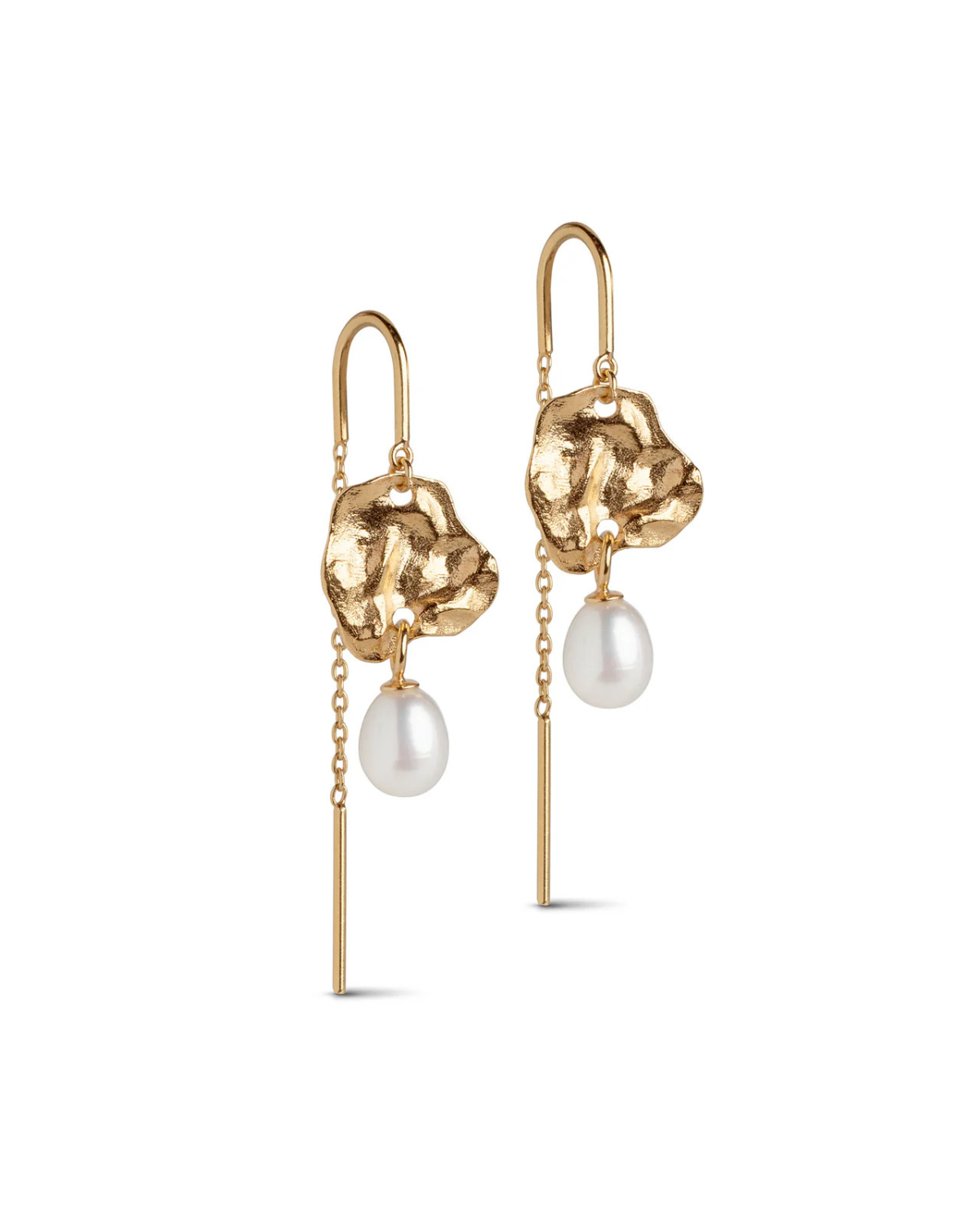 Ohrringe Kai Pearl - gold