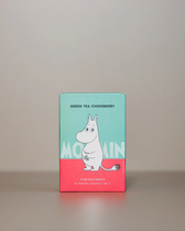 Mumin Green Tea Chokeberry – Grüner Tee mit Aronia & Sanddorn (Pyramidenbeutel)