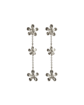 Ohrringe Wild Poppy - silber
