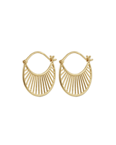 Ohrringe Daylight - gold 22 mm