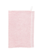 Spültuch / Gästetuch MAIJA - Weiß-Rosa (25 x 32 cm)