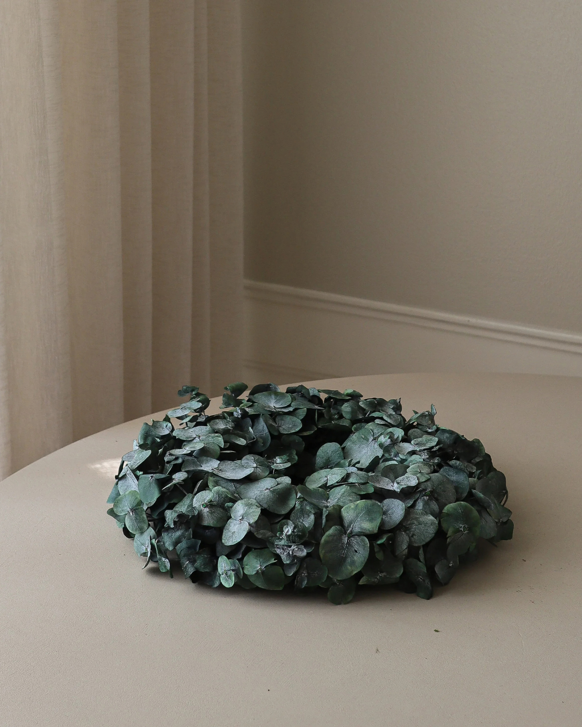 Kranz Eukalyptus - Dusty Green Eucalyptus Wreath (Ø 40 cm)