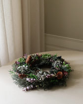 Kranz Eukalyptus & Hortensien - Botanical Forest Wreath (Ø 40 cm)