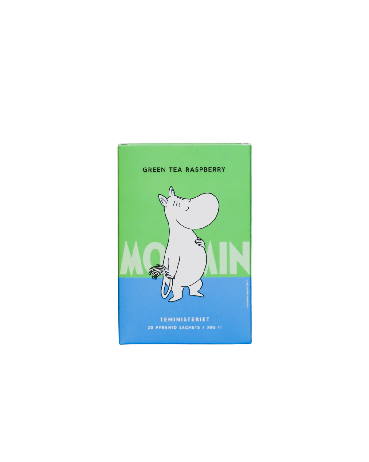 Mumin Green Tea Raspberry - Grüner Tee mit Himbeere (Pyramidenbeutel)