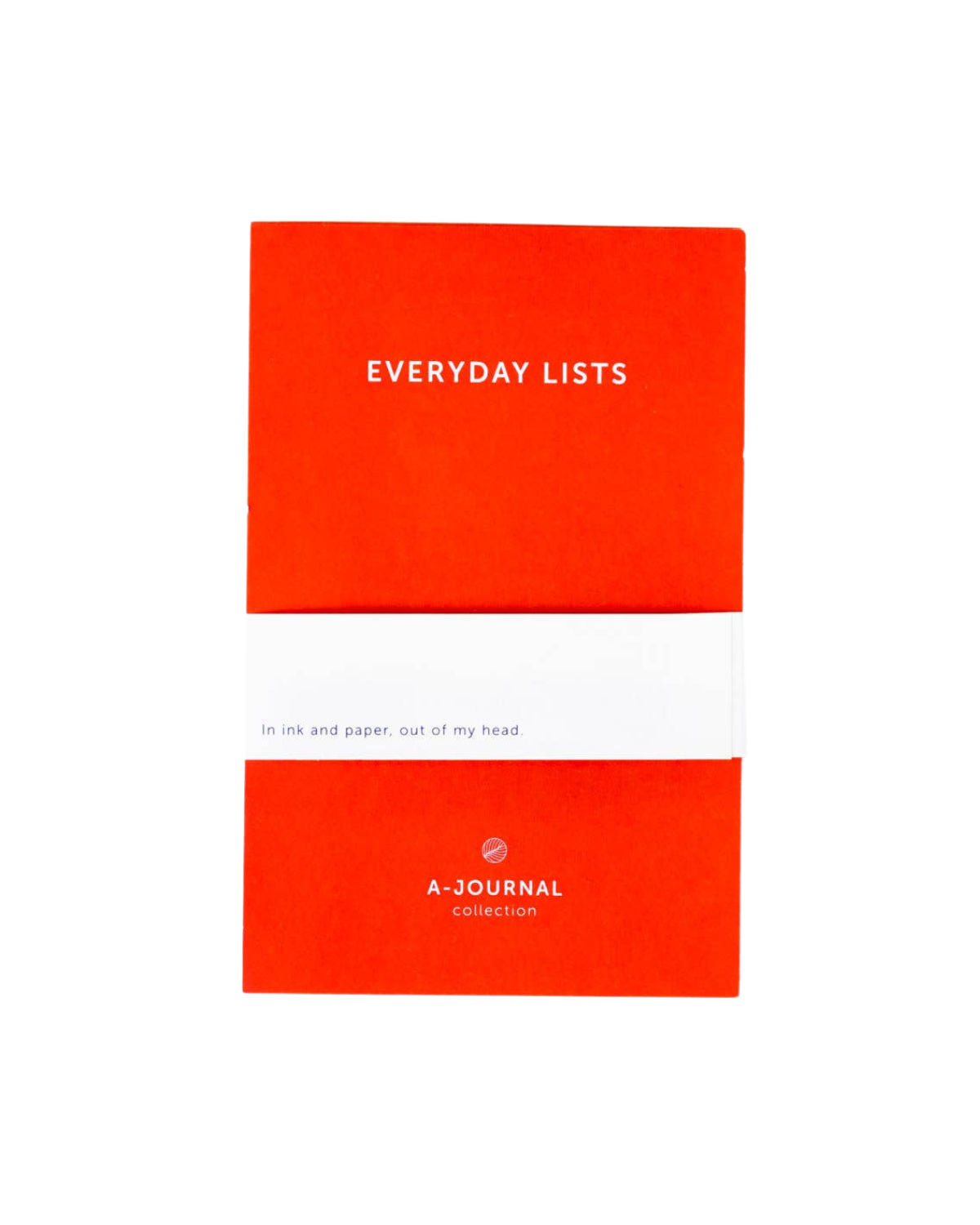 Notizblock Everyday List – Rot