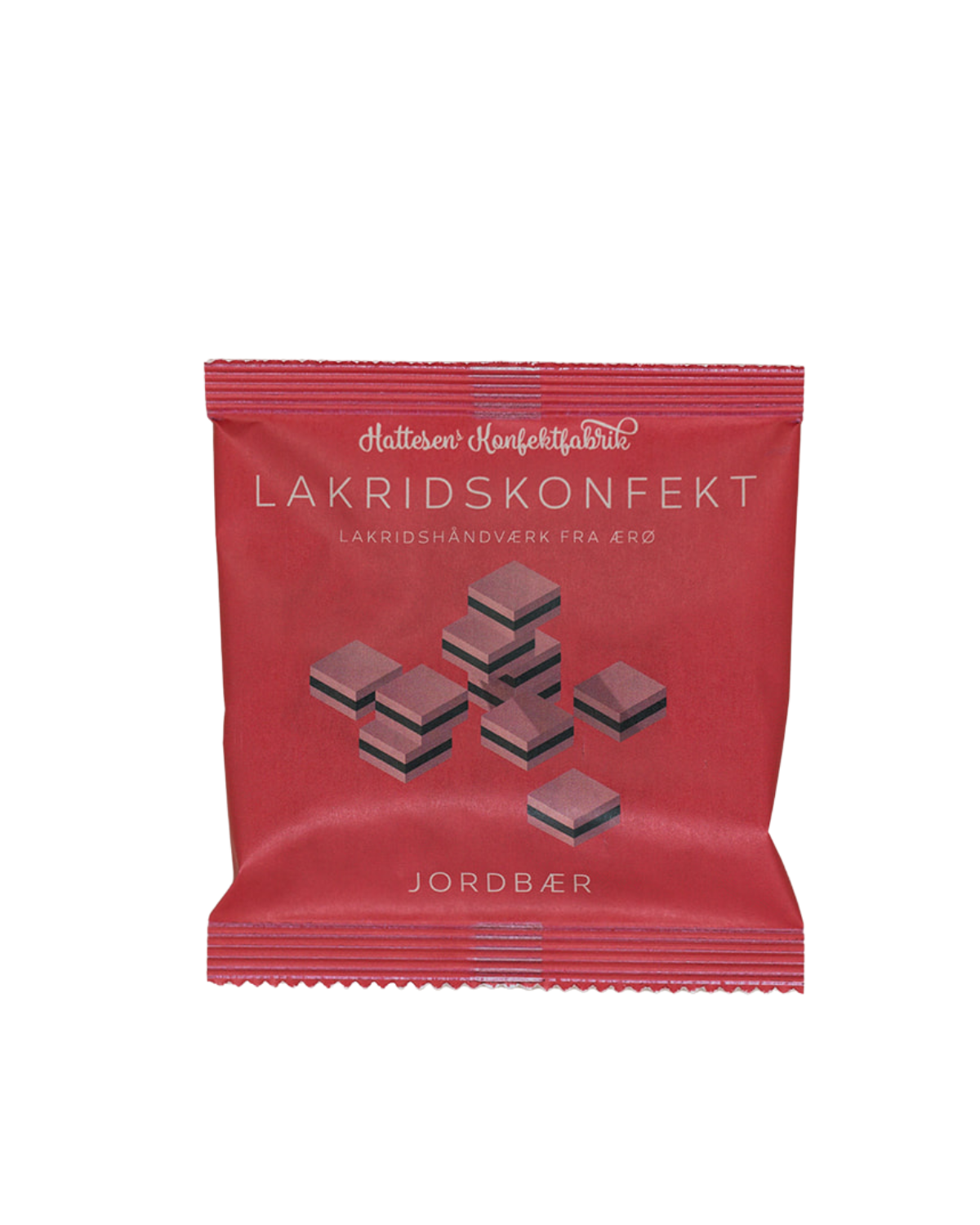 Lakritz Konfektstücke - Erdbeere