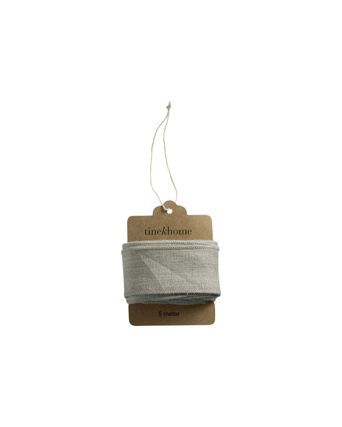 Dekoband aus Leinen - Natur (4 cm x 5 m)