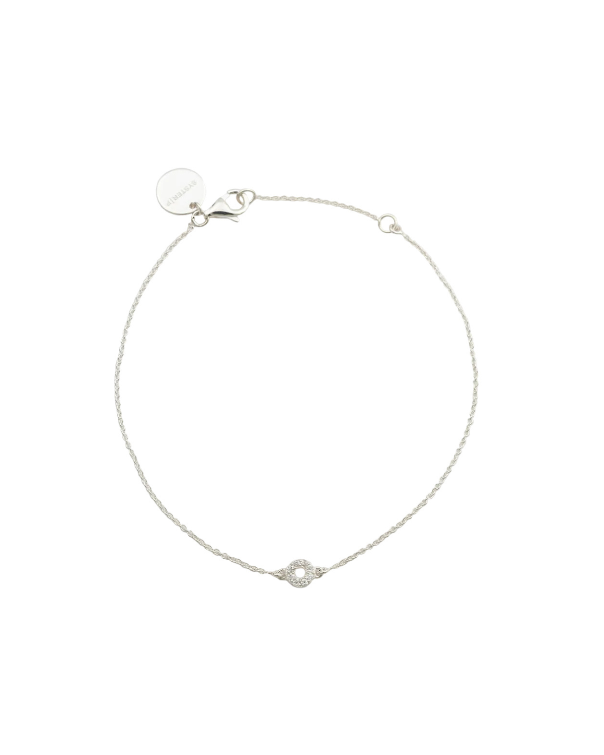 Armband Mini O - silber