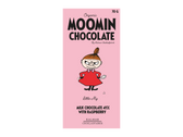 Mumin-Schokolade Lilla My – Vollmilchschokolade mit Himbeeren 70 g