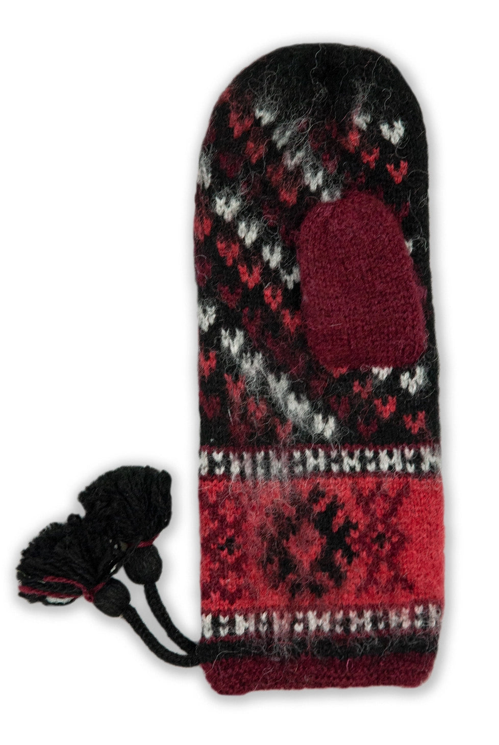 Rasska Strickfäustling schwarz