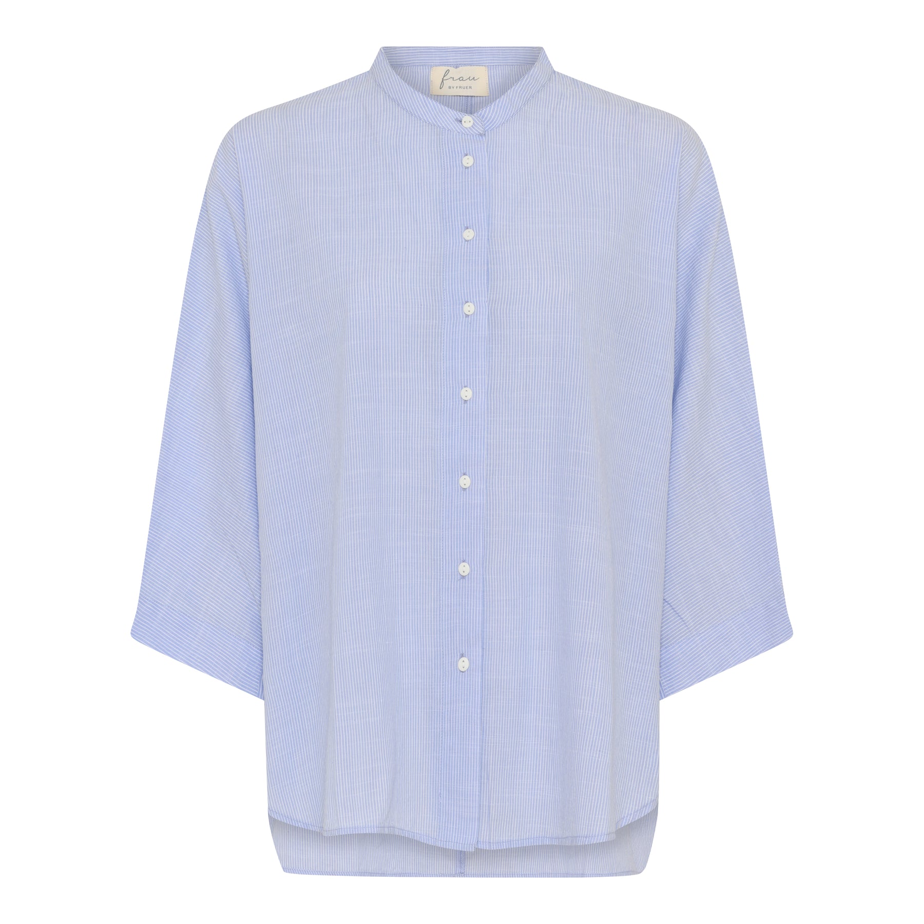Bluse Seoul - Baby Lavender Stripe / Lavendel Gestreift