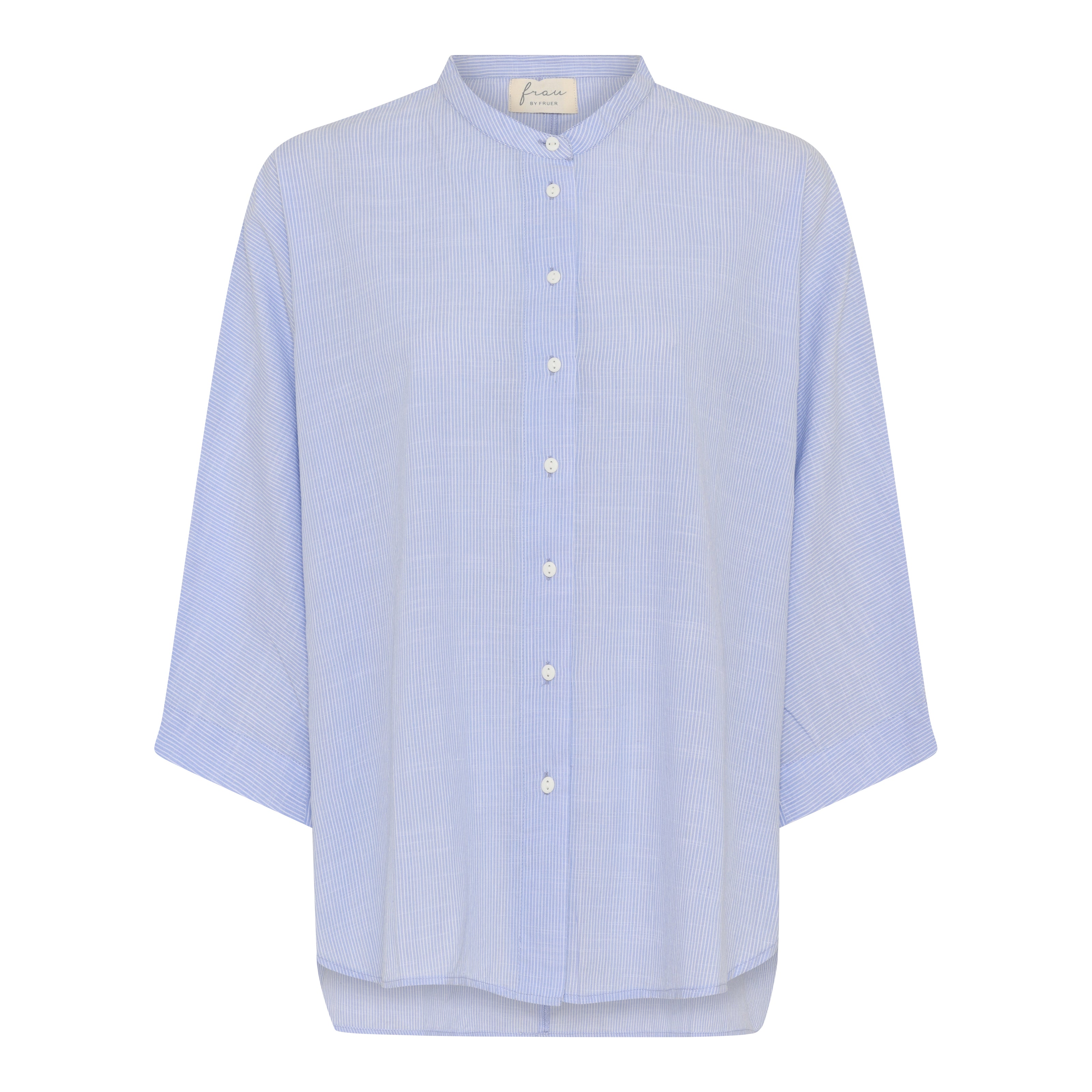 Bluse Seoul - Baby Lavender Stripe / Lavendel Gestreift