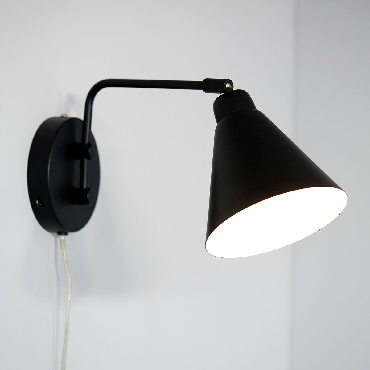 Wandlampe Game - schwarz klein