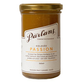 Karamellsoße mit Passionsfrucht