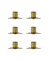 Kerzenständer Stage 6er-Set - Antikes Messing-Finish