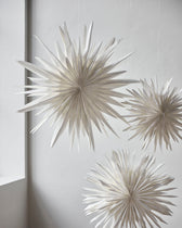 Papierstern Dust - off-white Ø 70 cm