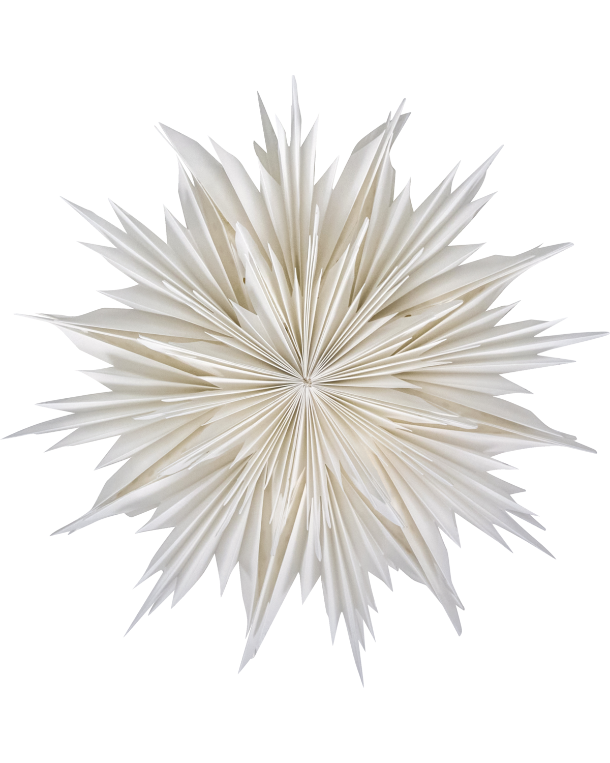 Papierstern Dust - off-white Ø 20 cm
