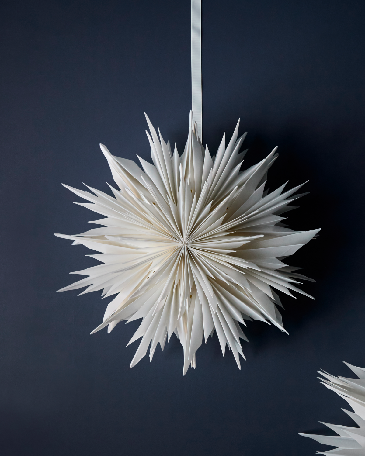 Papierstern Dust - off-white Ø 40 cm