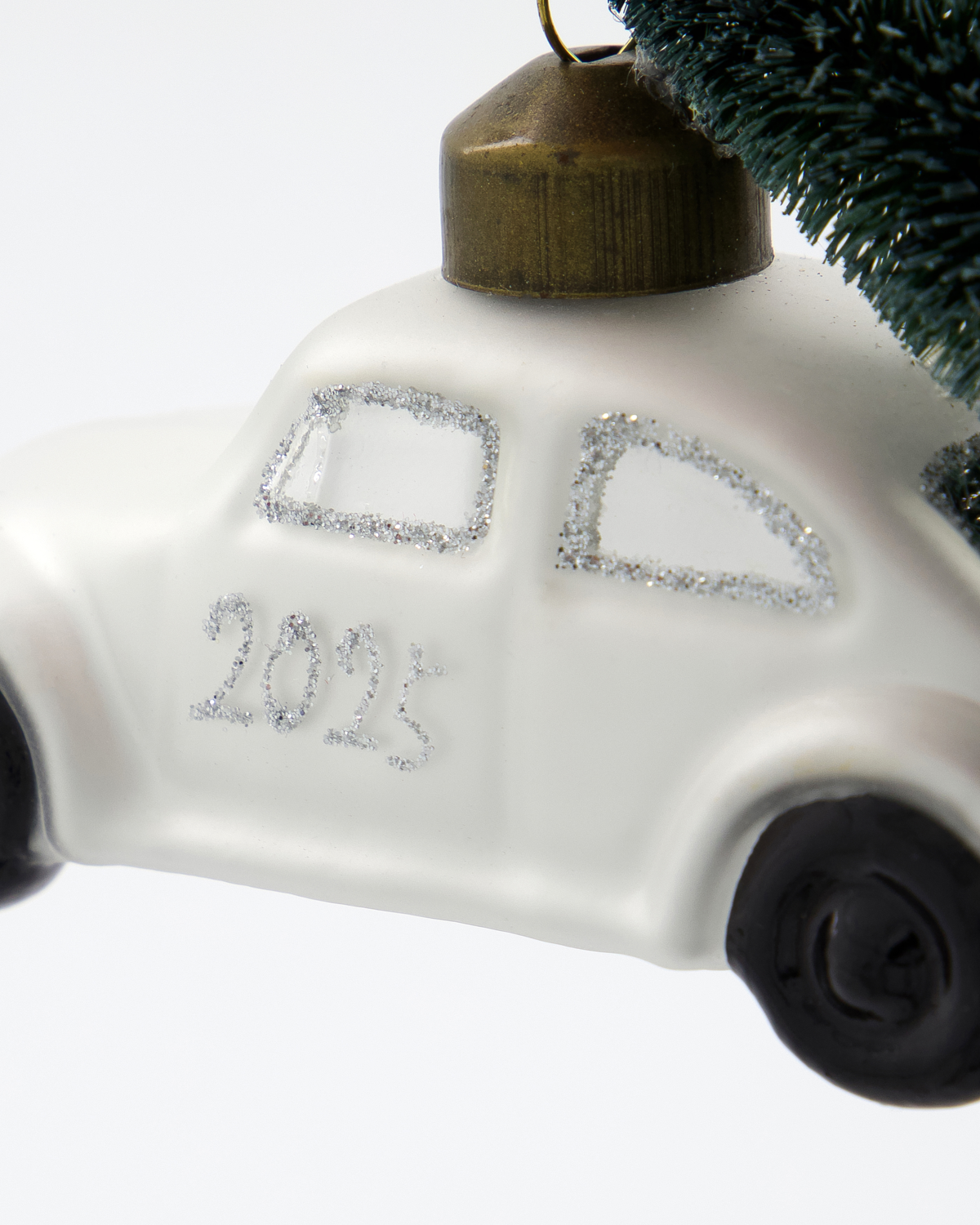 Ornament Xmas-Car - Weiß