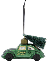 Ornament Xmas-Car - Grün