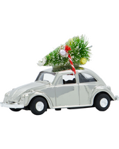 Xmas Car Silver - S