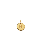 Anhänger Mini-Buchstabe - gold