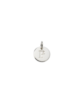 Anhänger Mini-Buchstabe - silber