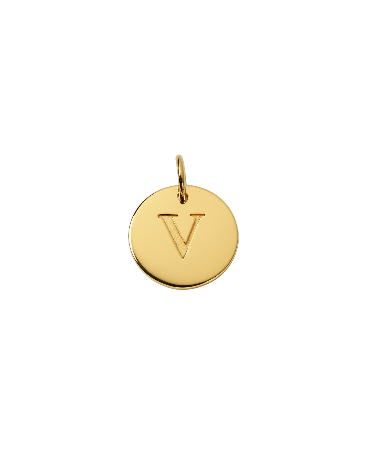 Anhänger Buchstabe (groß) - gold