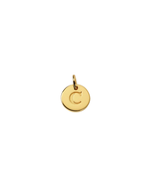 Anhänger Mini-Buchstabe - gold