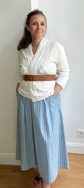 Kimono-Jacke Creme